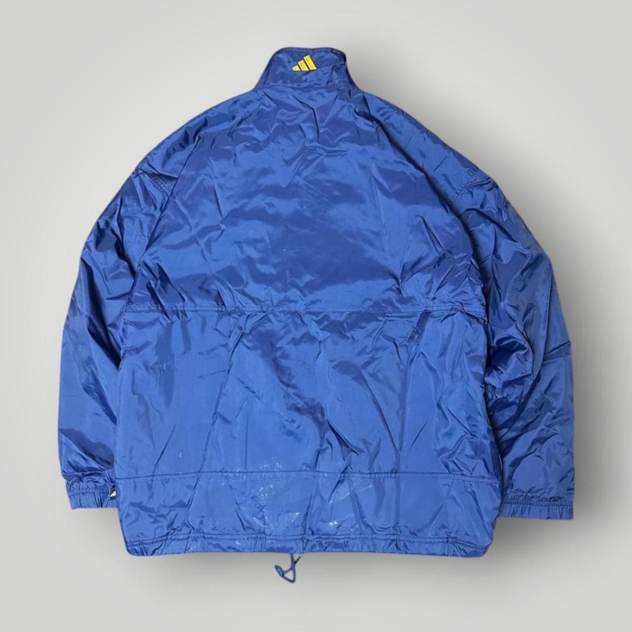 Vintage Blue Adidas Windbreaker Jacket 1999