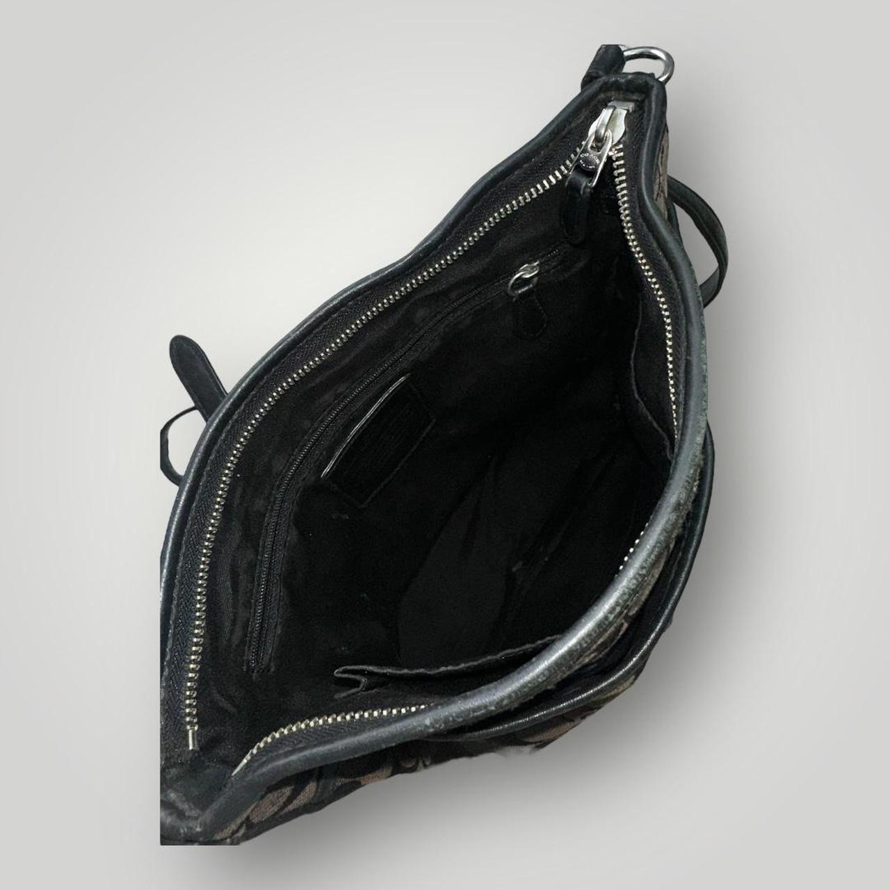 Black/Brown Coach Shoulder Bag