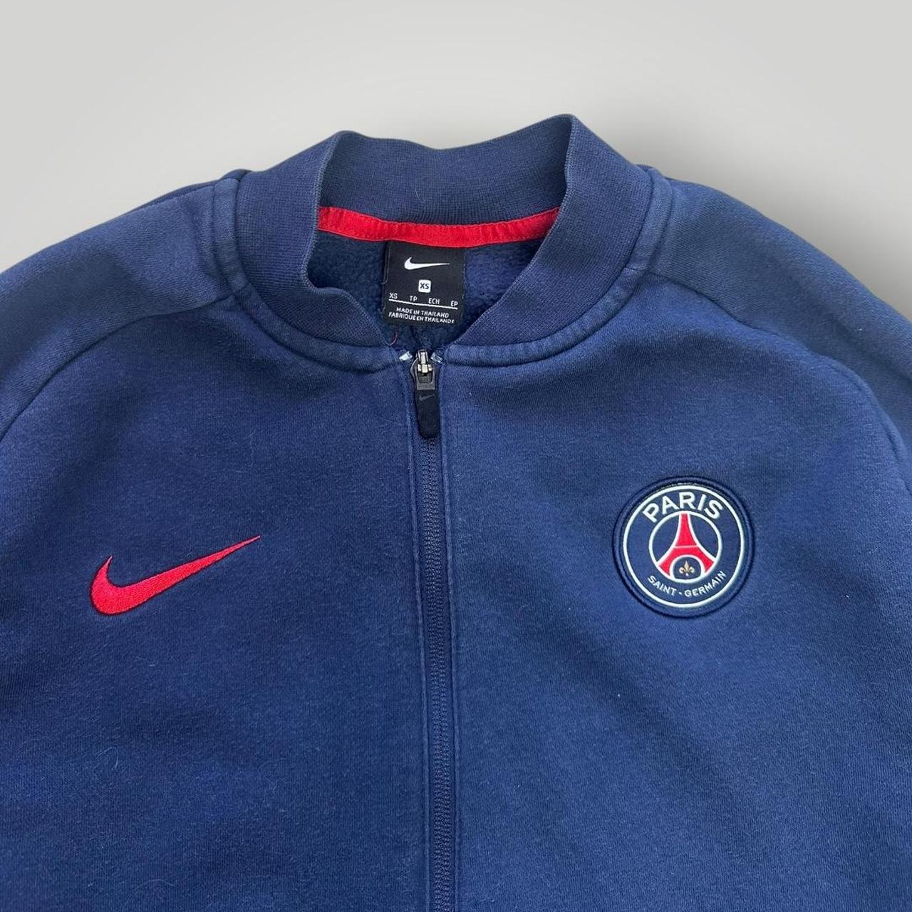 Nike PSG blue zip-up jacket