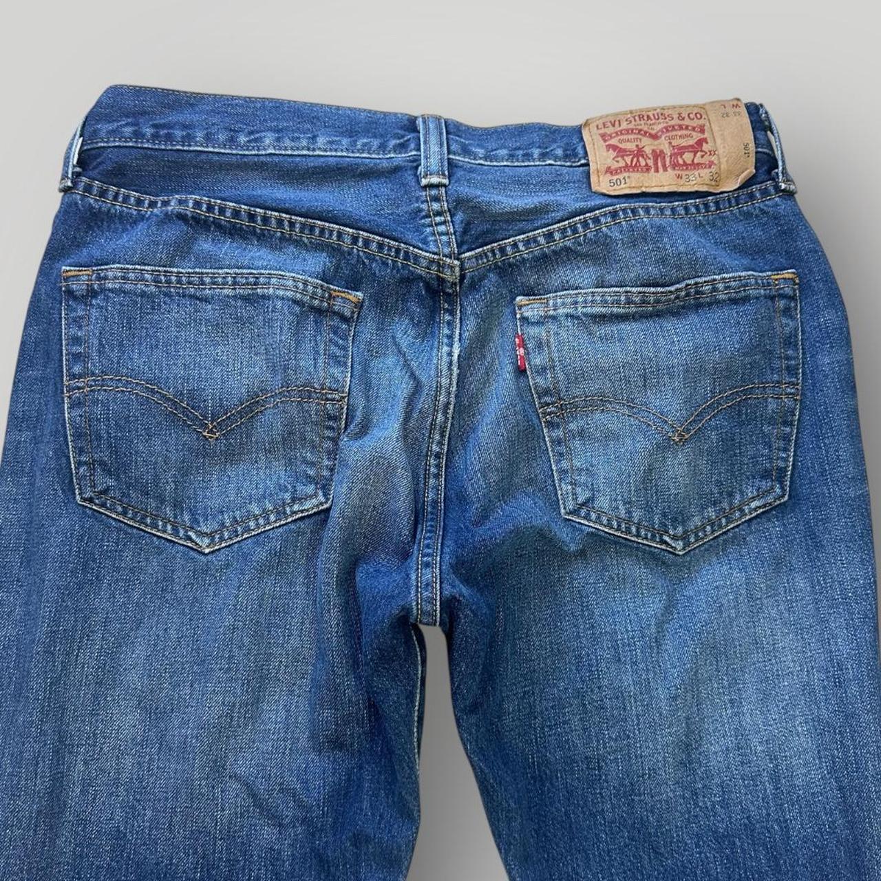 Levi's 501 Blue Jeans