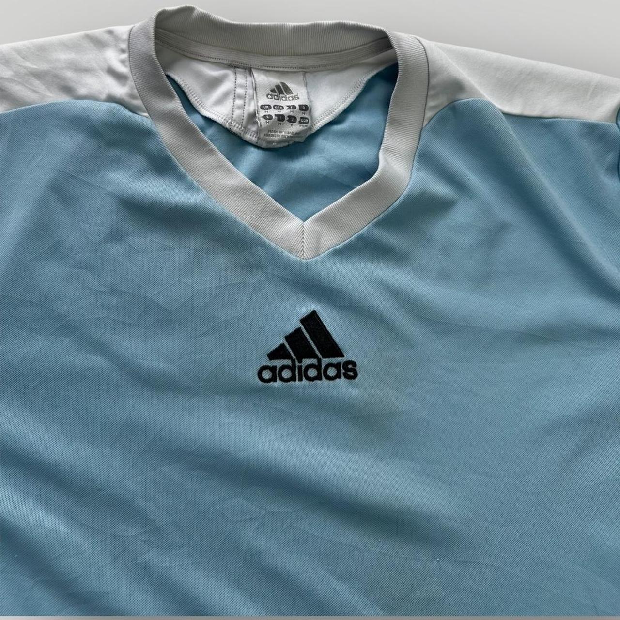 Adidas Blue and White Sportshirt 2010