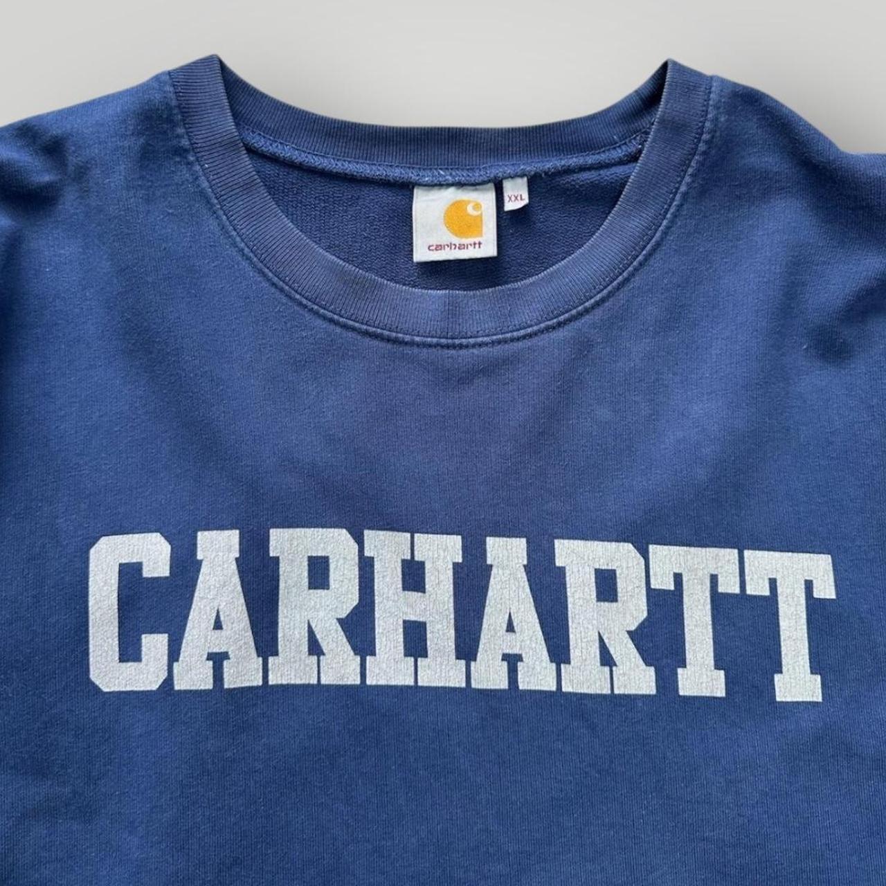 Carhartt WIP Men's Navy and Blue Sweatshirt
