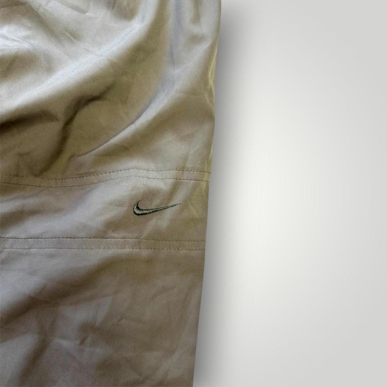 Nike Men's Green and Khaki Trackpants