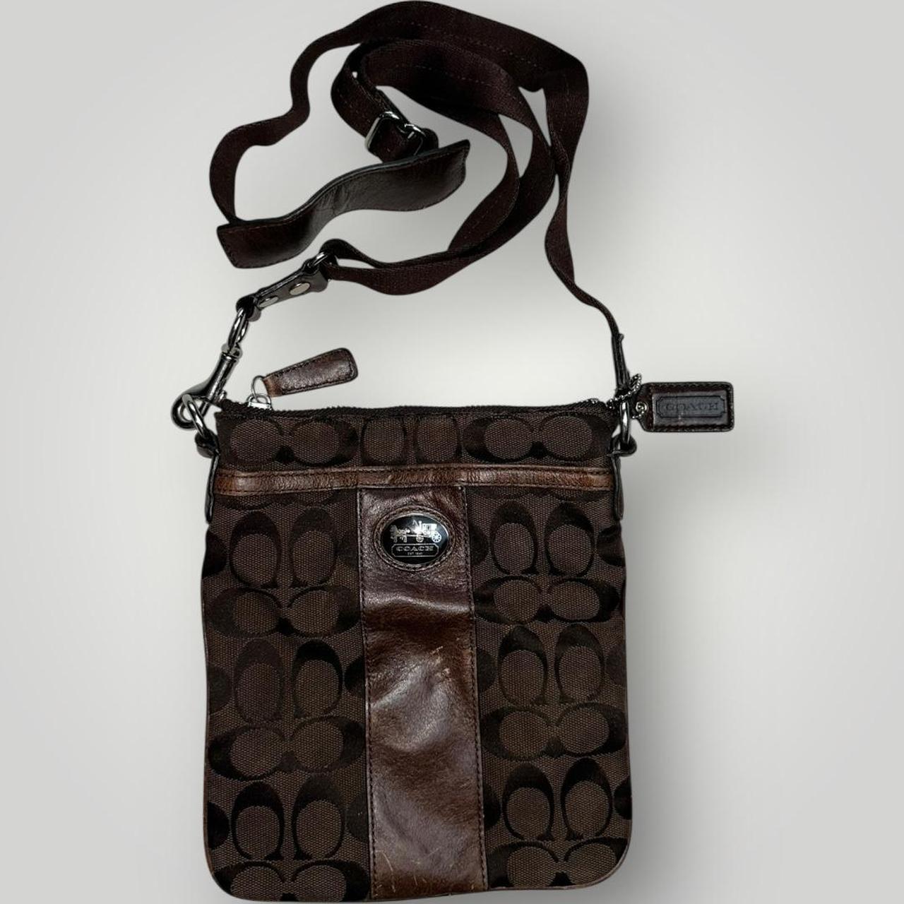 Brown Coach Crossbody Bag