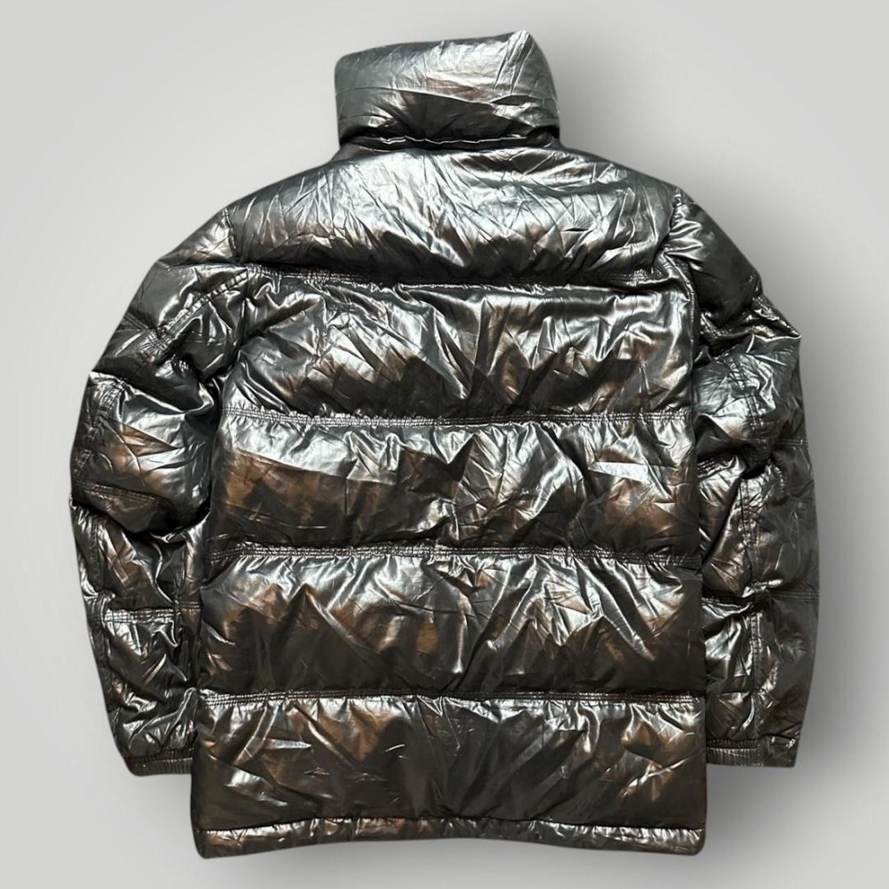 Black and gold Adidas Germany puffer jacket