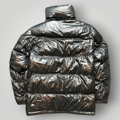 Black and gold Adidas Germany puffer jacket