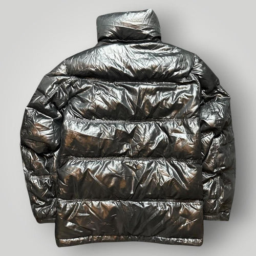 Black and gold Adidas Germany puffer jacket
