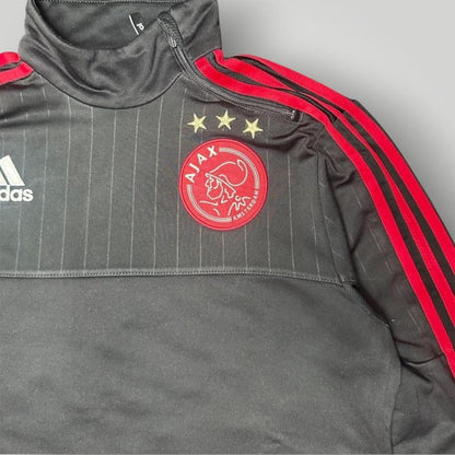 Black and red Adidas Ajax top