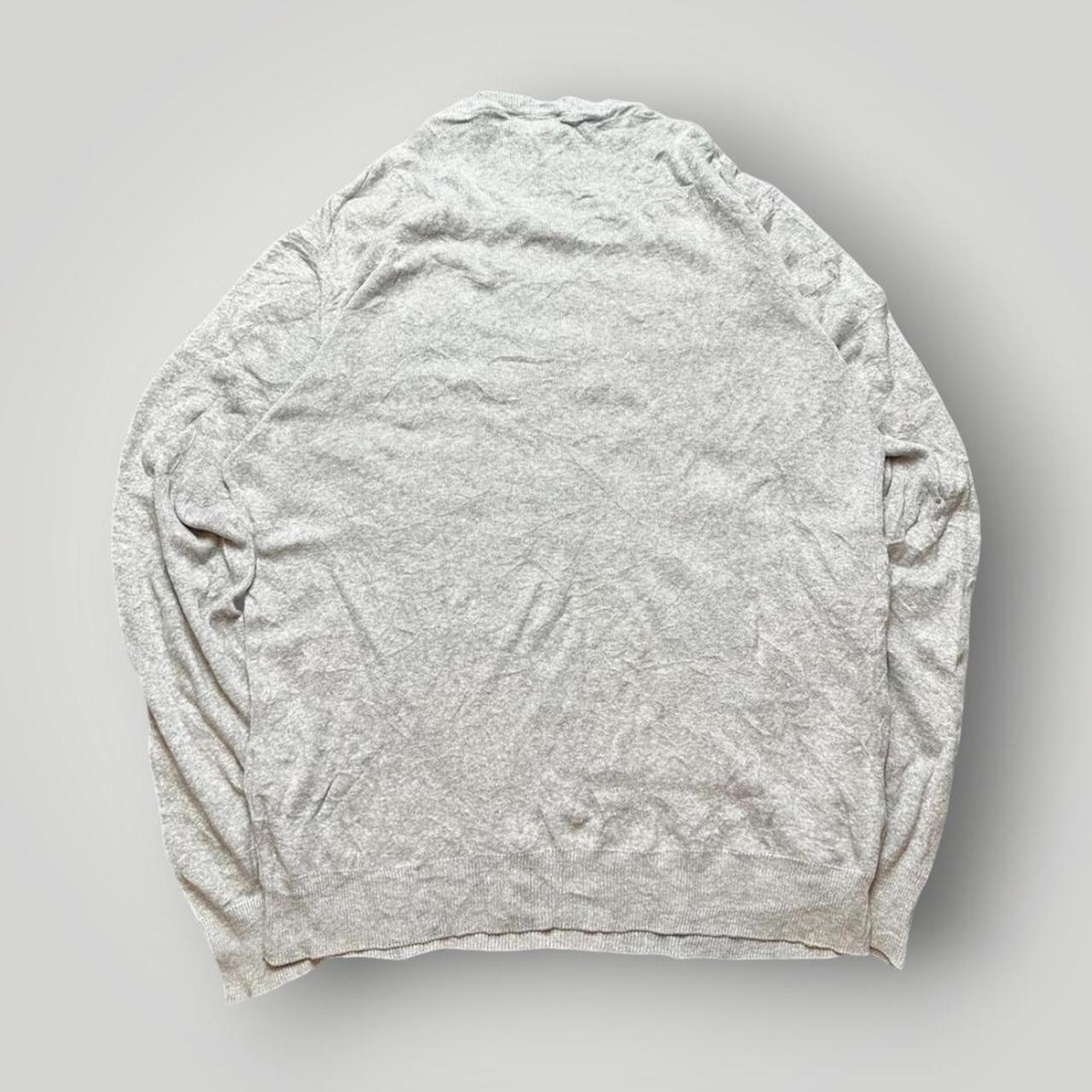 Ralph Lauren Men's Grey and Blue Jumper