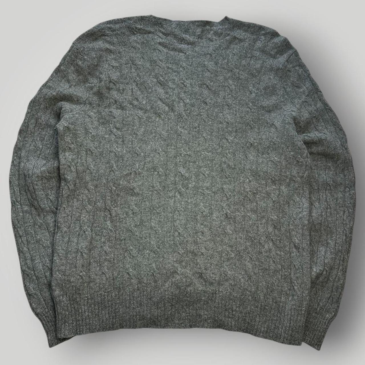 Polo Ralph Lauren Grey Cableknit Sweater