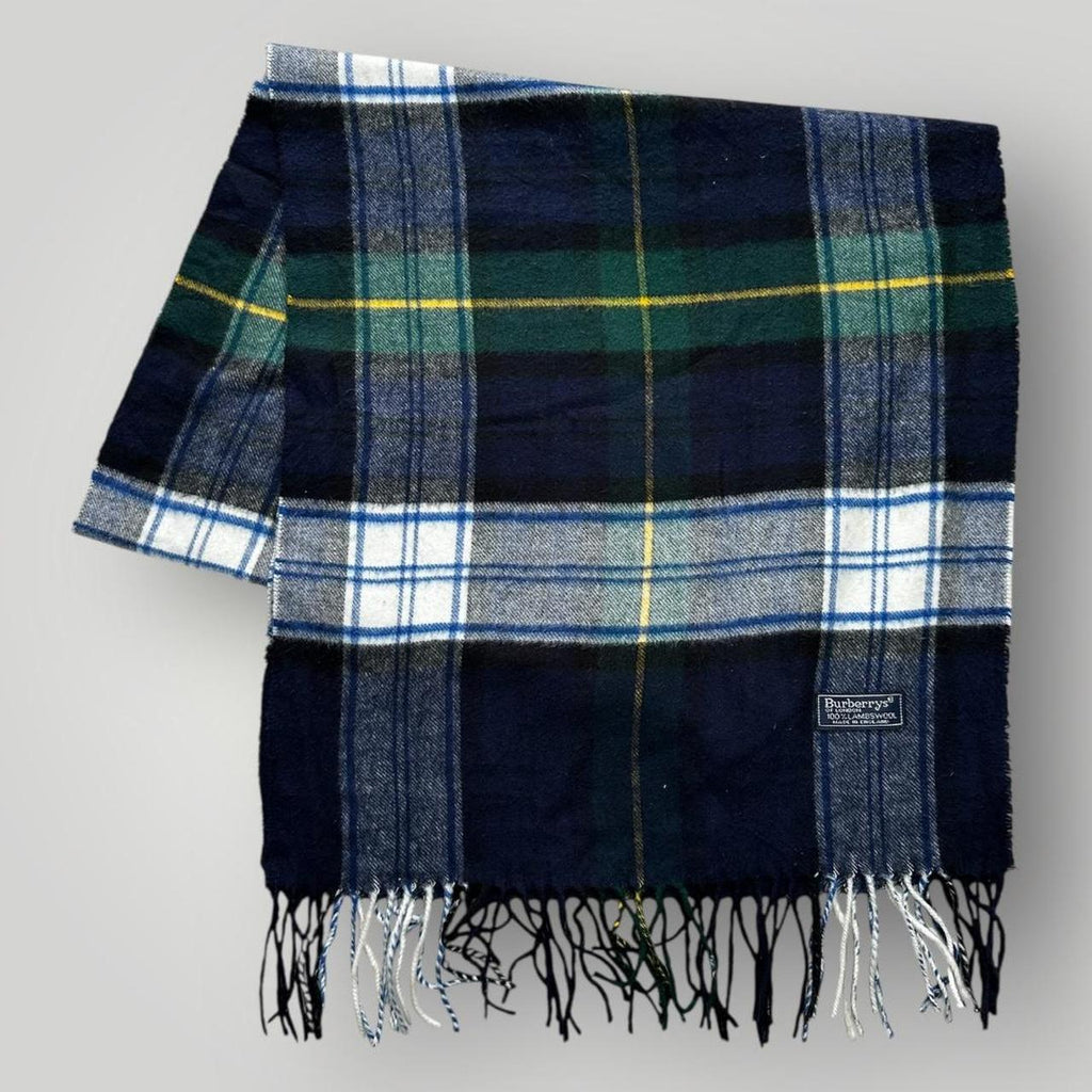 Blue/Green Burberry Scarf
