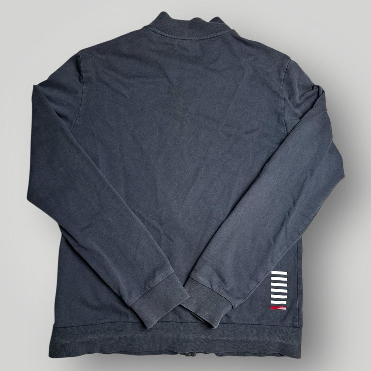 EA7 Grey and Black Zipper