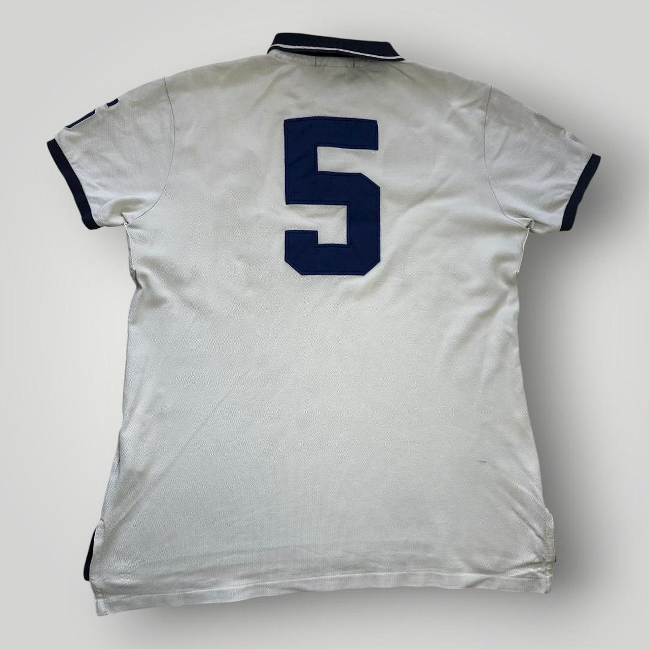 White Polo Ralph Lauren Big pony polo shirt Paris