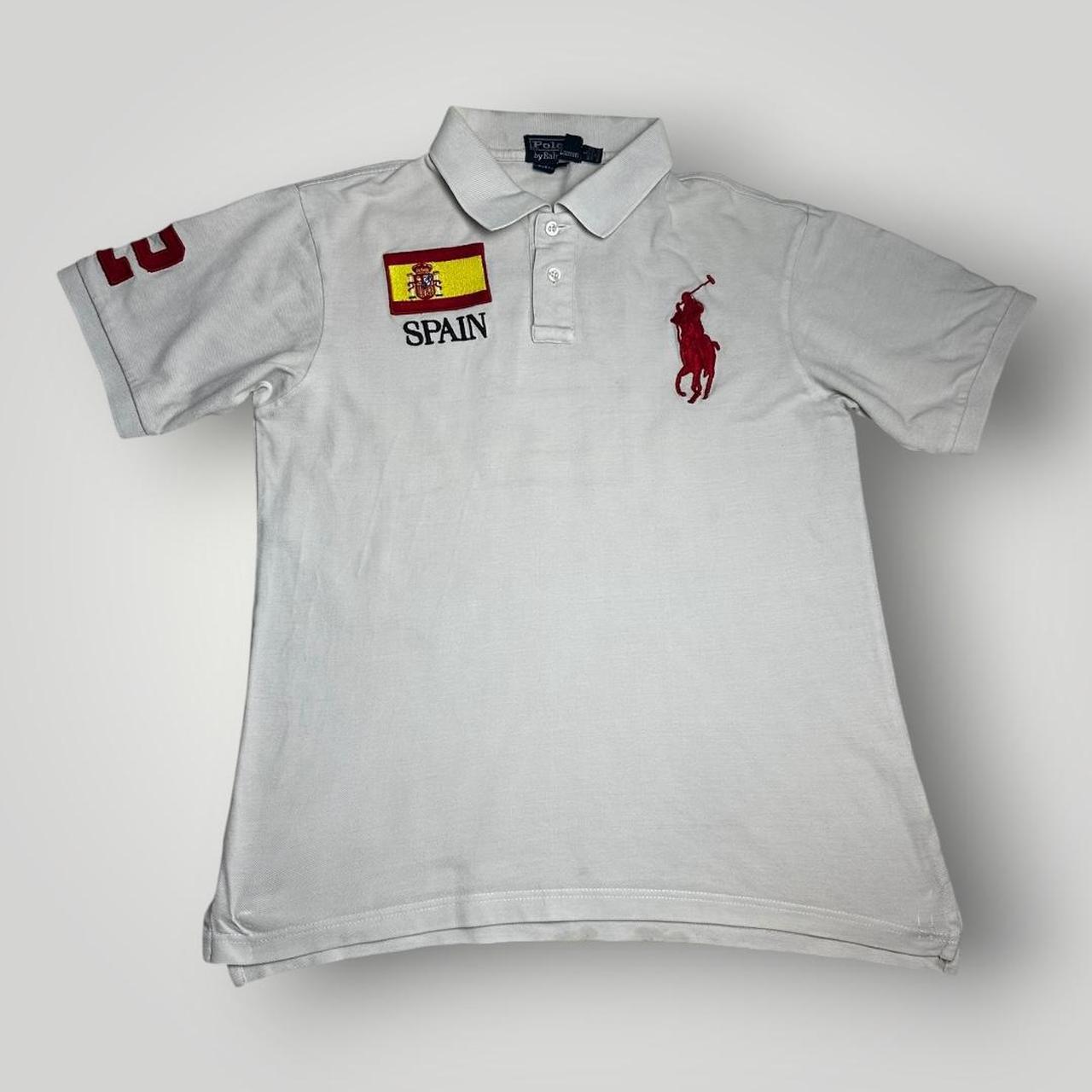 White Polo Ralph Lauren Big Pony polo-shirt Spain