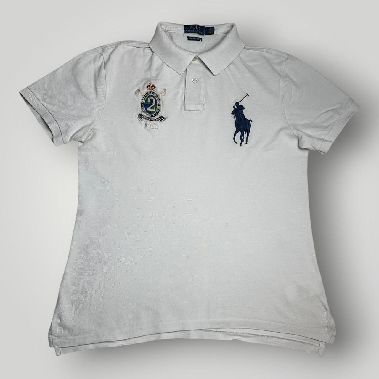 Polo Ralph Lauren Men's White Big Pony Polo-shirt