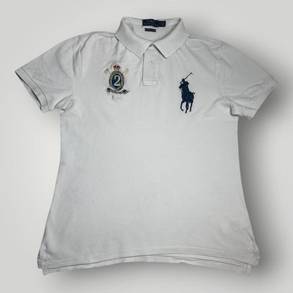 Polo Ralph Lauren Men's White Big Pony Polo-shirt
