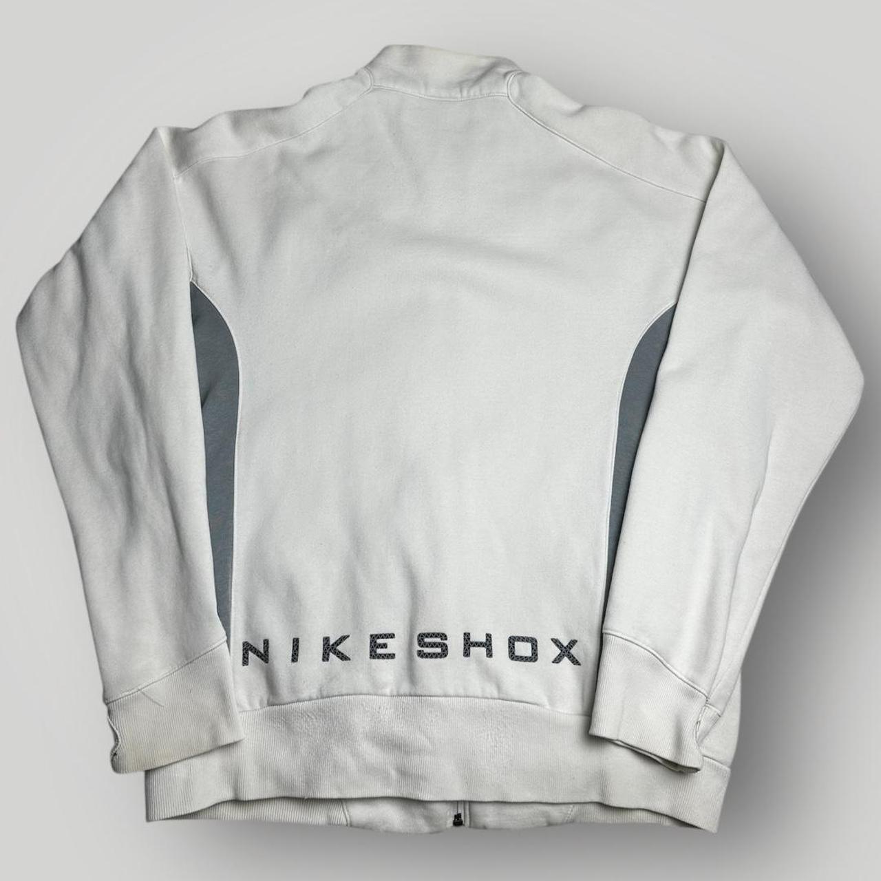 Nike White/Grey Zipper