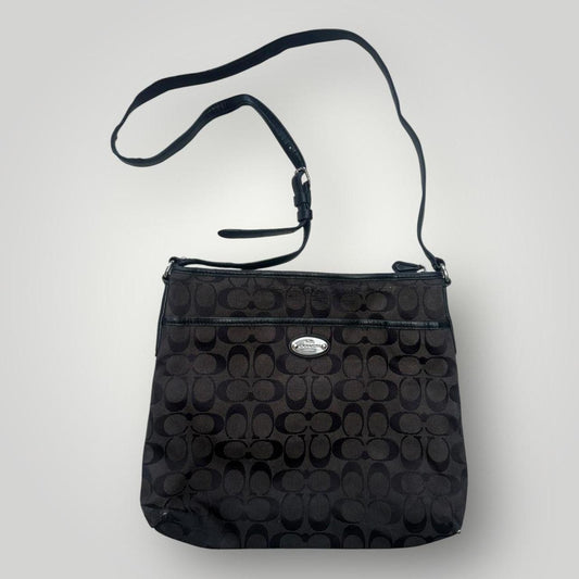 Black/Brown Coach Shoulder Bag