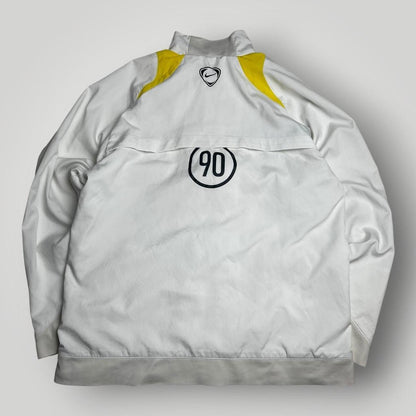 Nike 90s White and Yellow Trackjacket