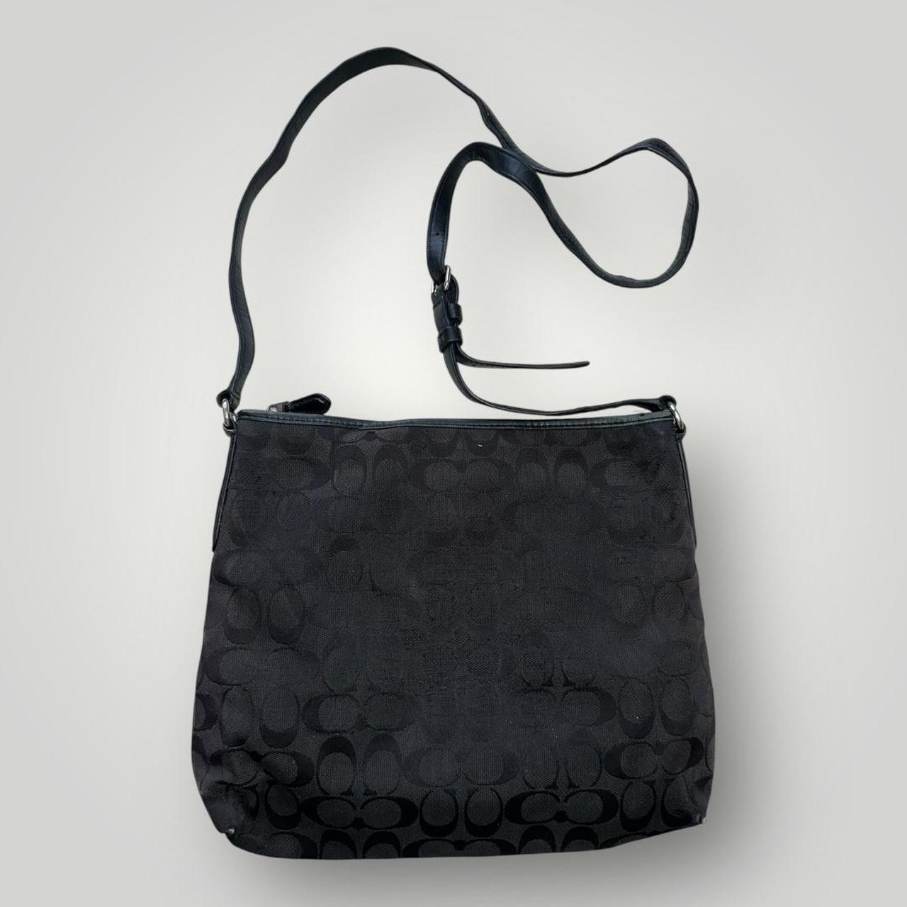 Black/Brown Coach Shoulder Bag