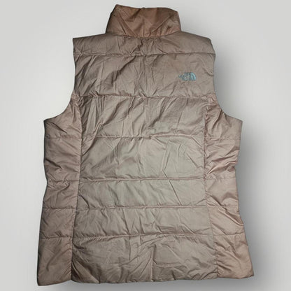 Tan The North Face Puffer Vest