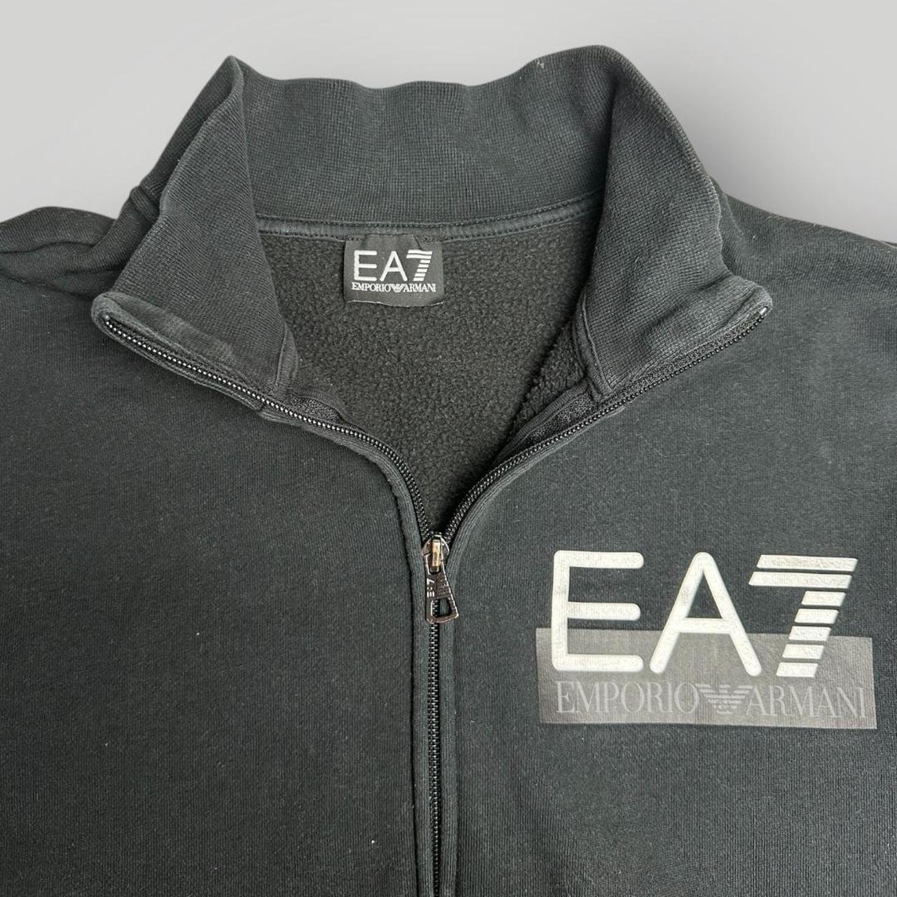 EA7 Black Zipper