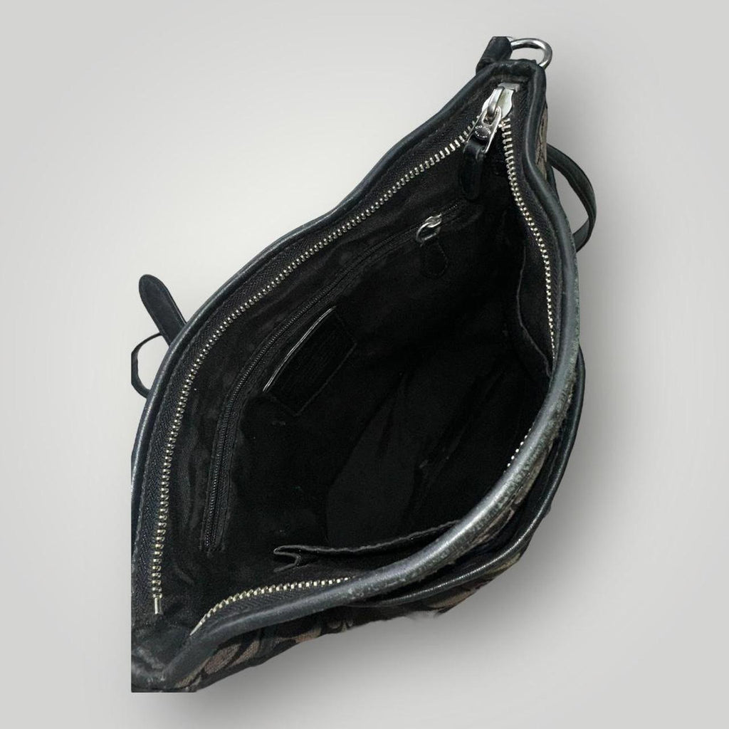 Black/Brown Coach Shoulder Bag