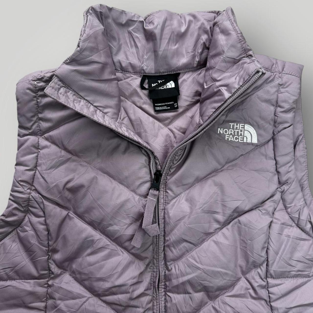The North Face Purple Puffer Vest