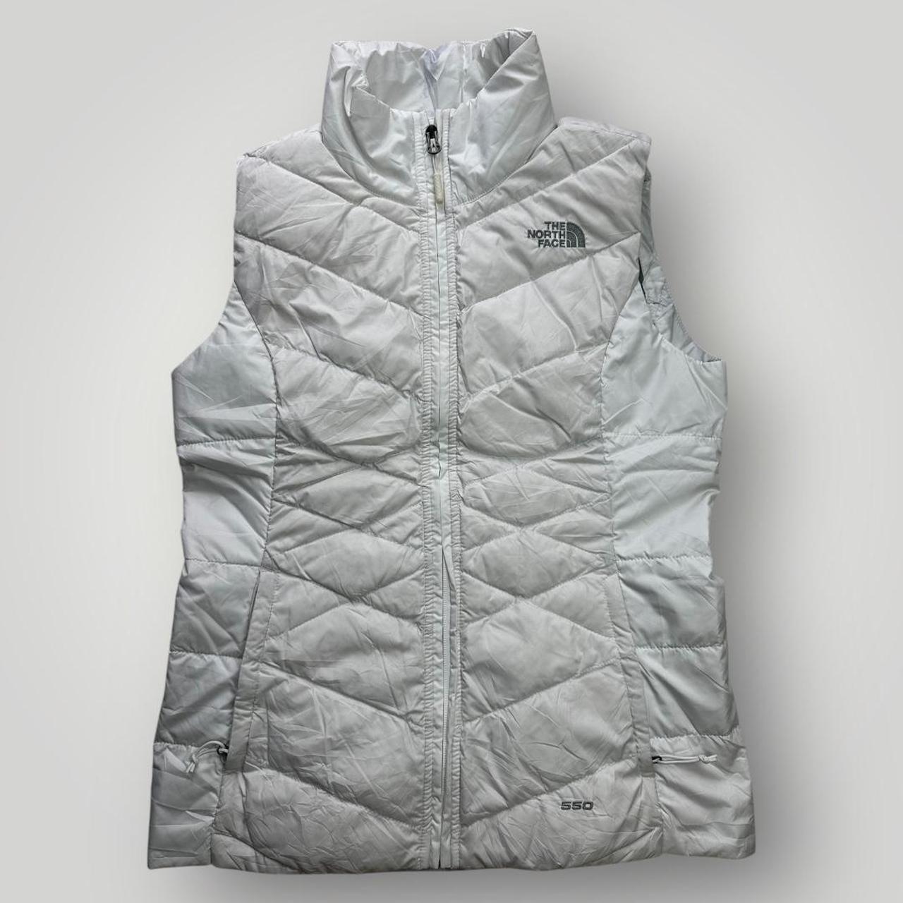 The North Face White Puffer Vest