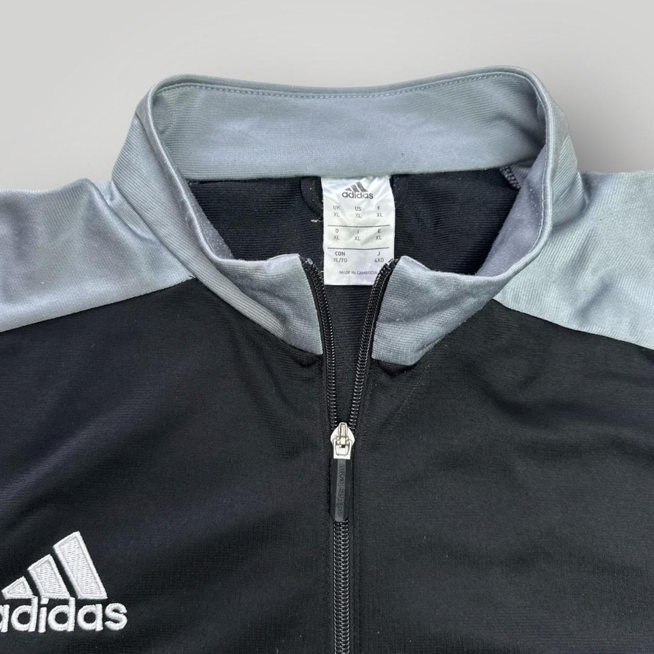 Adidas Black/Grey Zipper