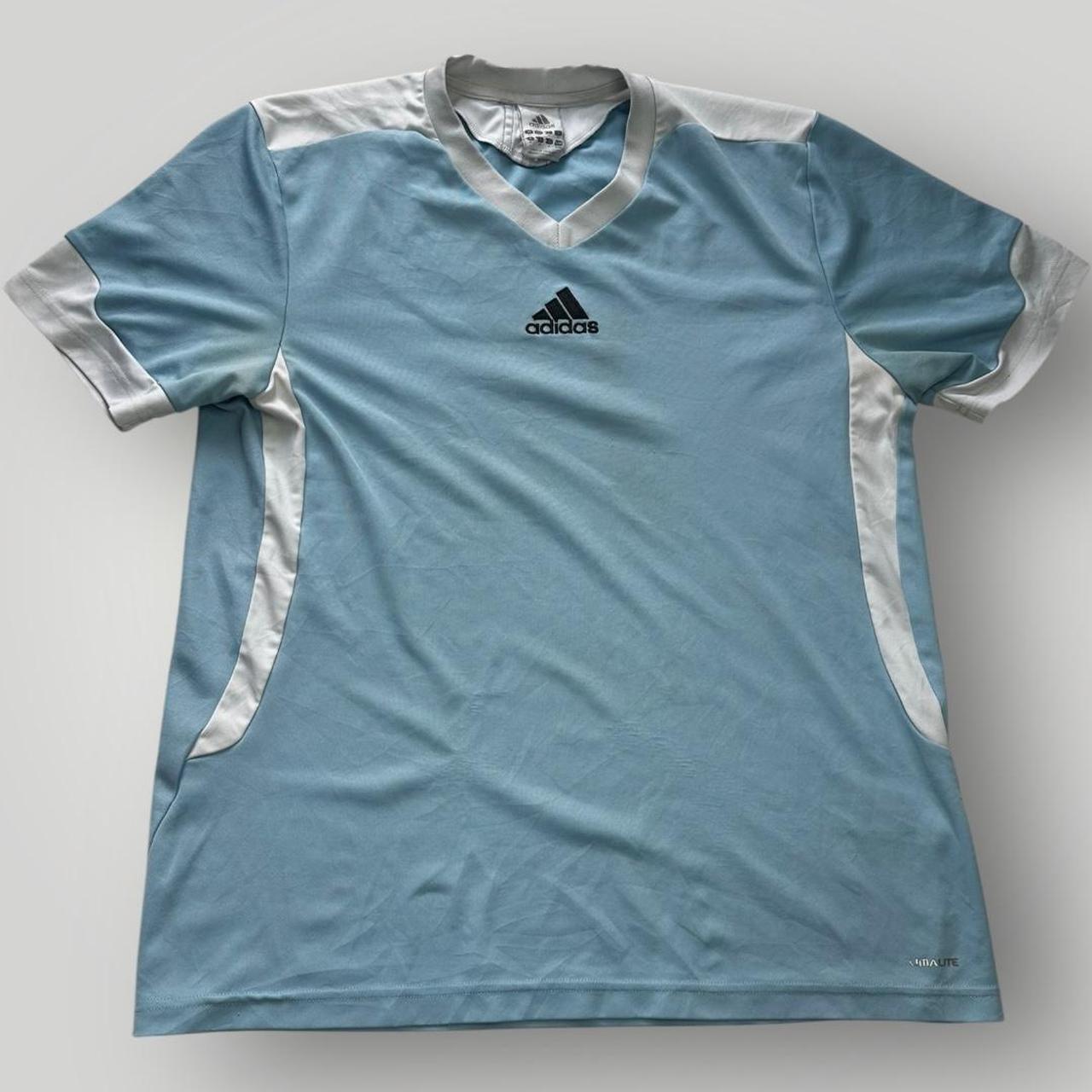 Adidas Blue and White Sportshirt 2010