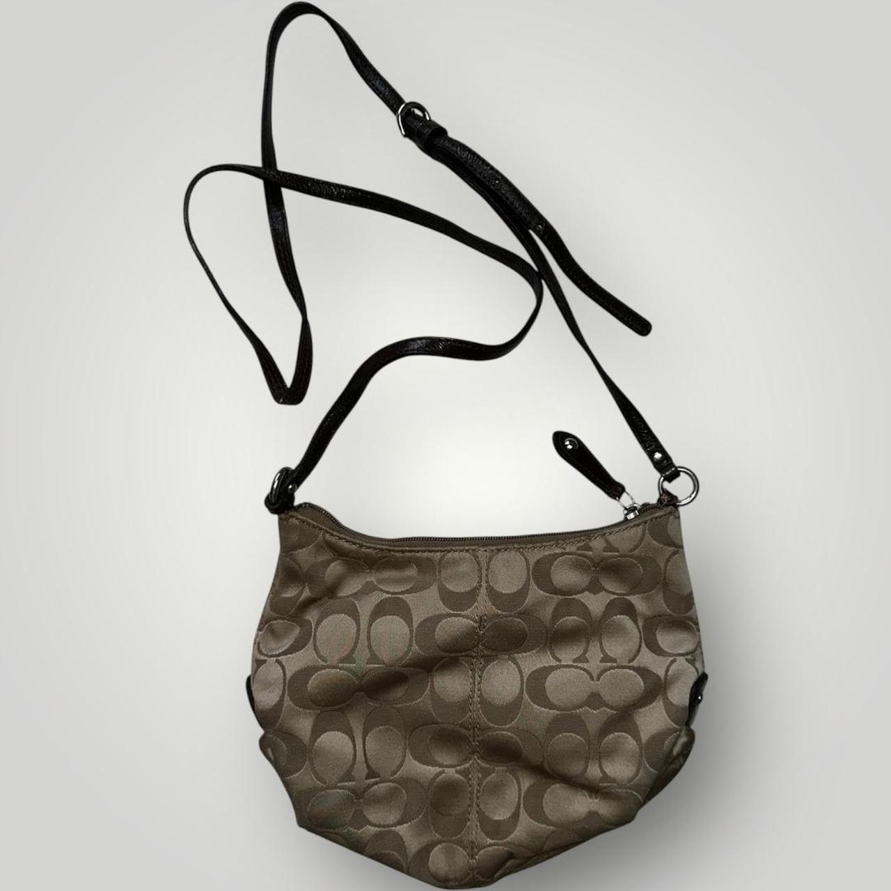 Brown/Beige Coach Shoulder Bag