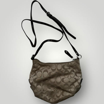 Brown/Beige Coach Shoulder Bag