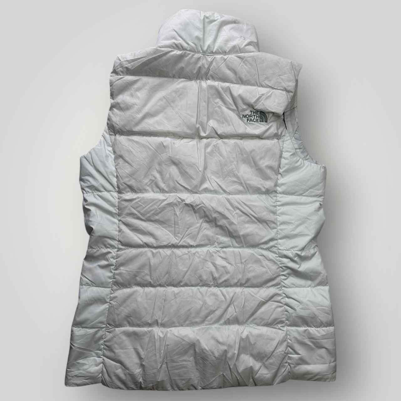 The North Face White Puffer Vest