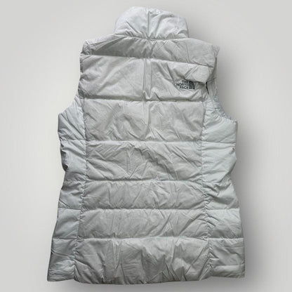 The North Face White Puffer Vest