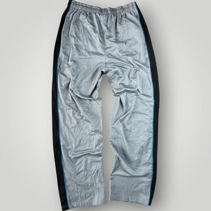 Silver and black Nike Puma Italia Trackpants