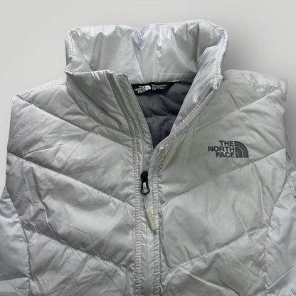 The North Face White Puffer Vest