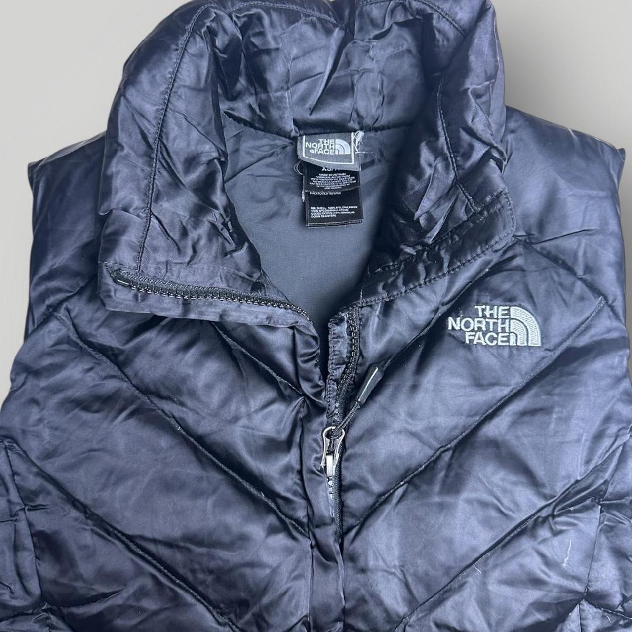 Black The North Face Puffer Vest