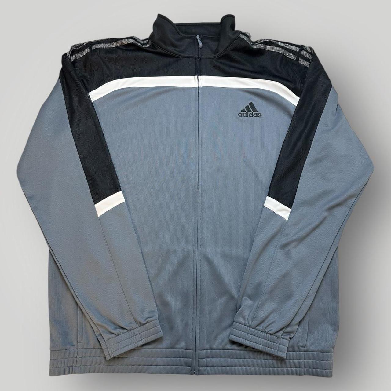 Adidas Grey/Black Zipper