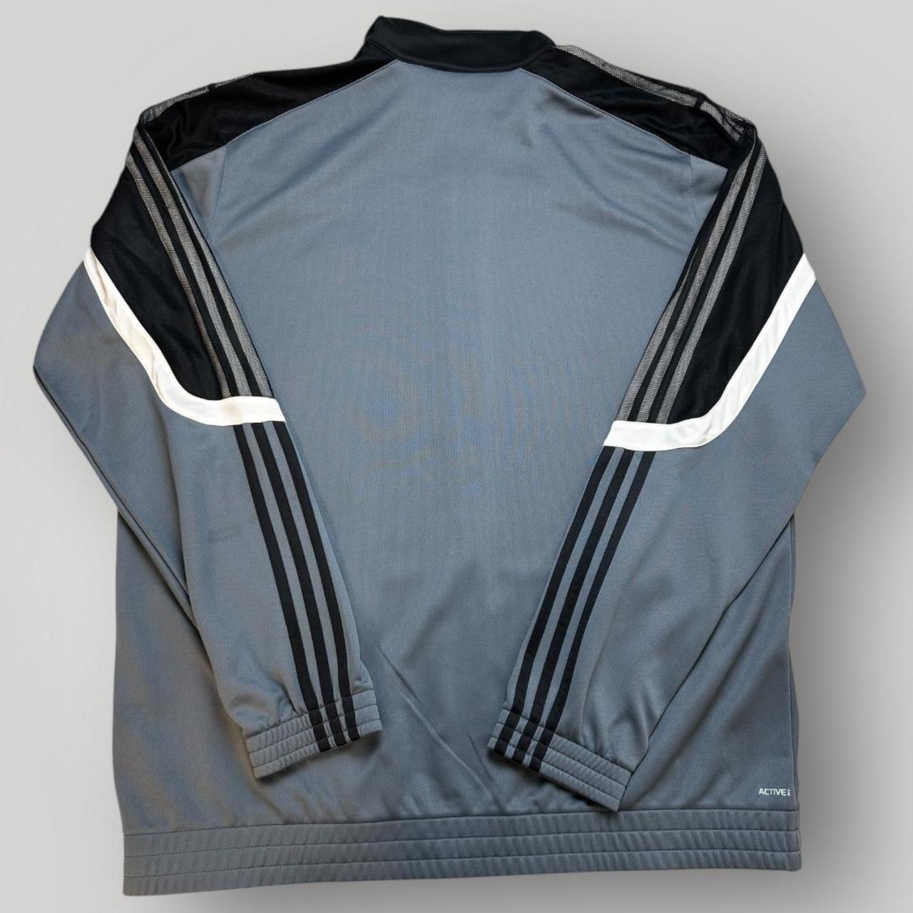 Adidas Grey/Black Zipper