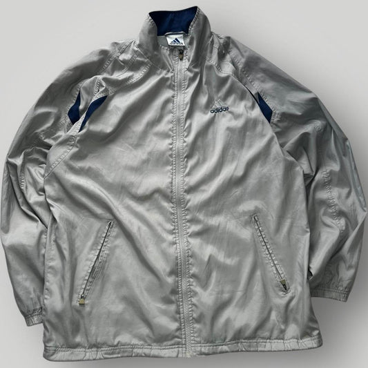Brown/Grey Adidas Windbreaker Jacket 2000