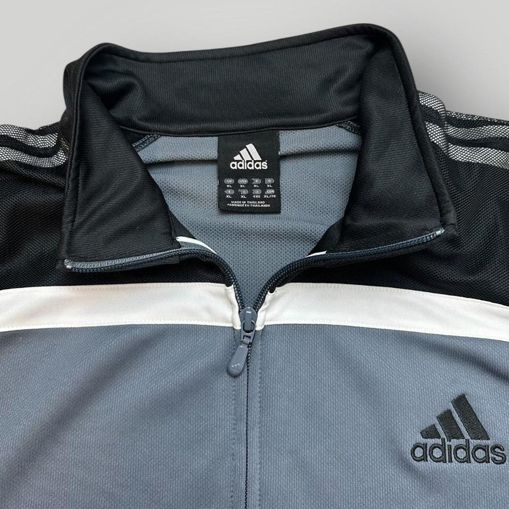 Adidas Grey/Black Zipper
