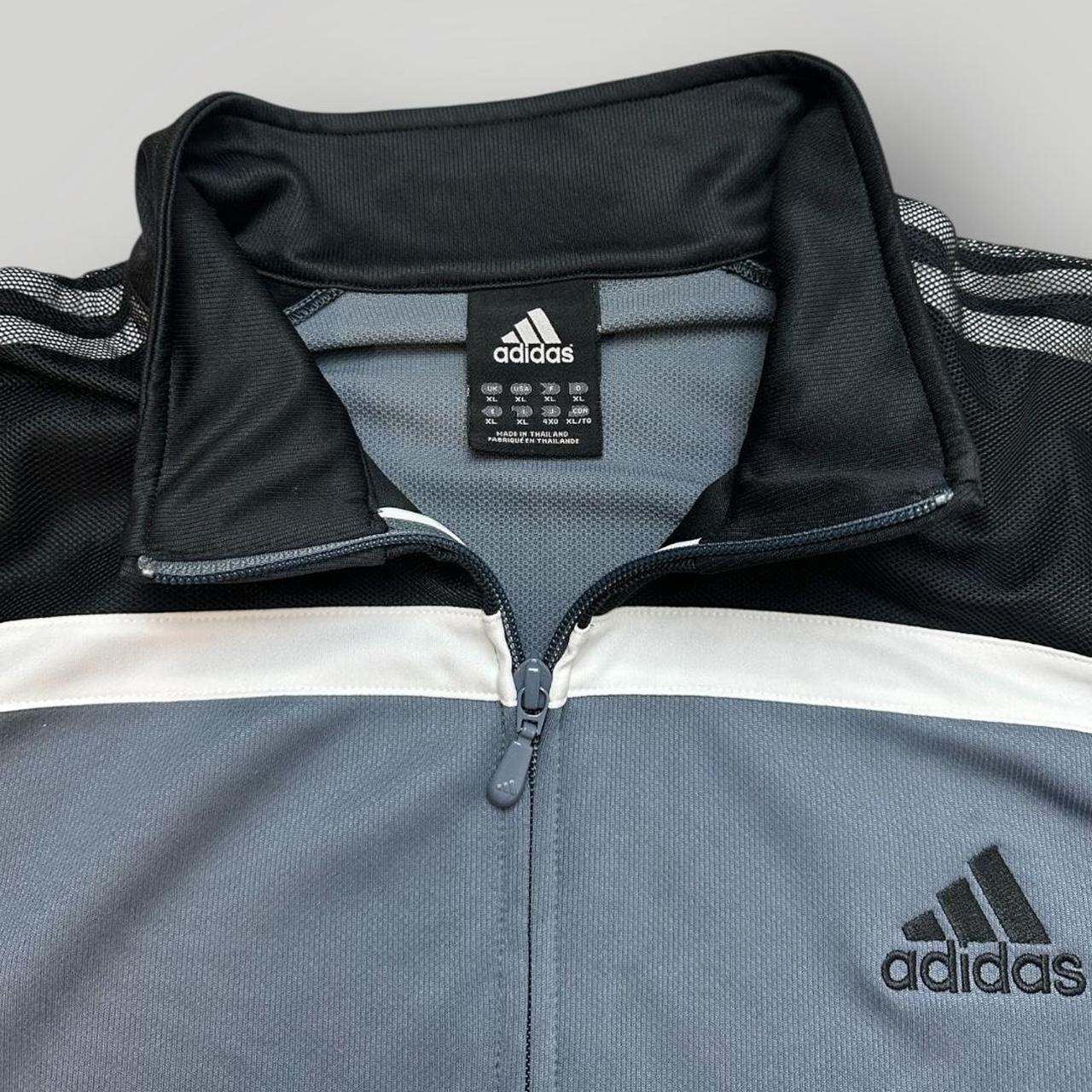 Adidas Grey/Black Zipper