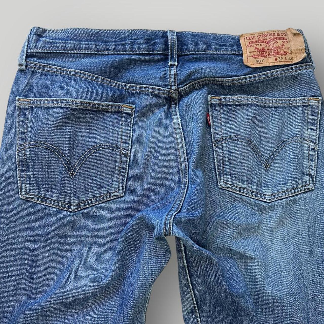 Levi's 501 Blue Jeans
