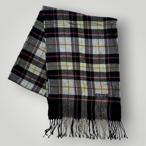 Black Burberry Scarf
