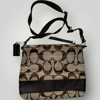 Brown Coach Shoulder Bag