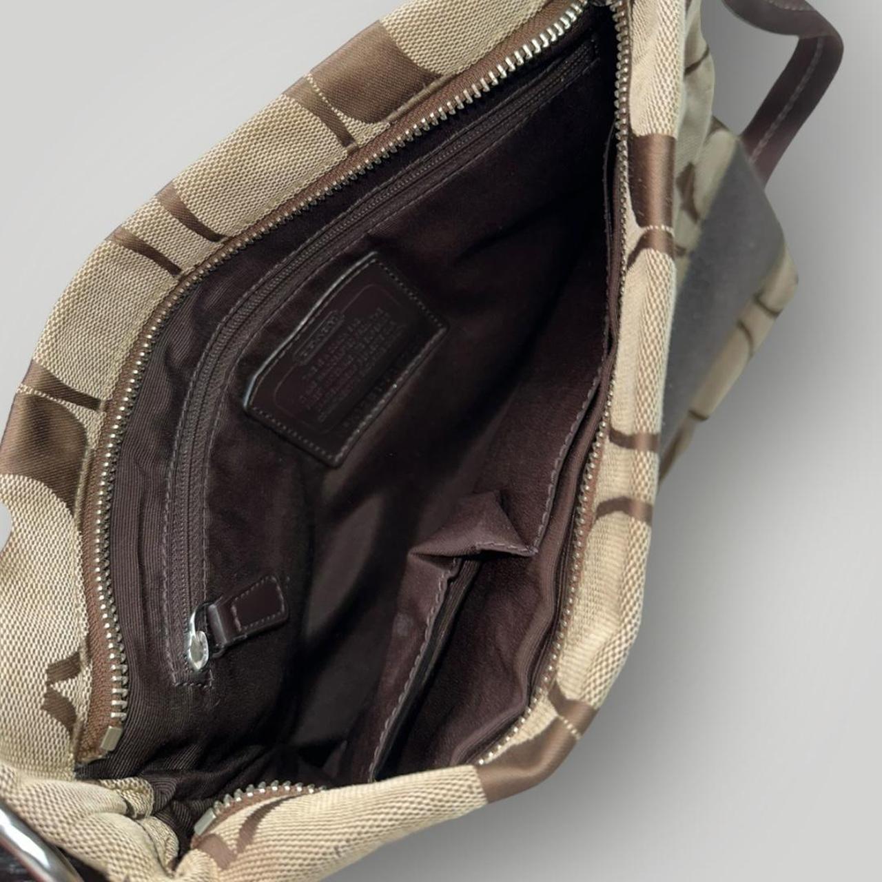 Brown Coach Shoulder Bag