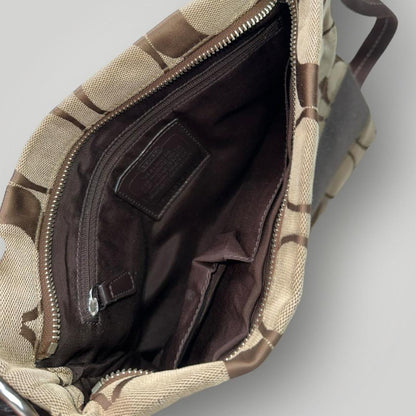 Brown Coach Shoulder Bag