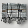 Grey Burberry Scarf