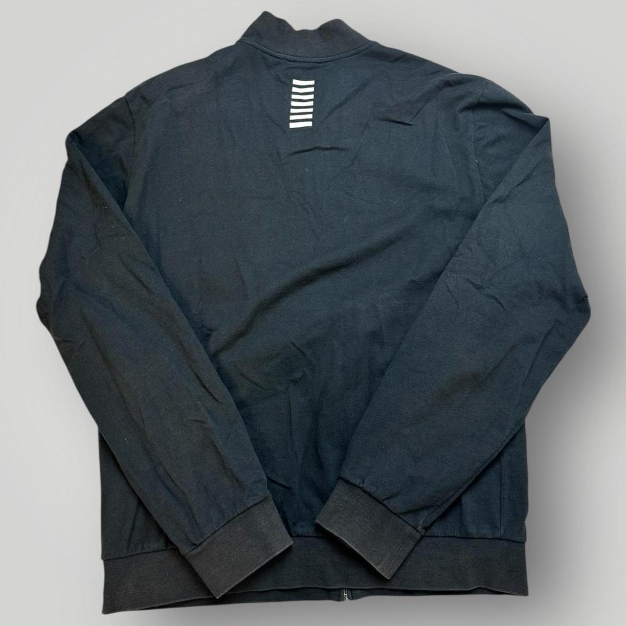 EA7 Black Zipper